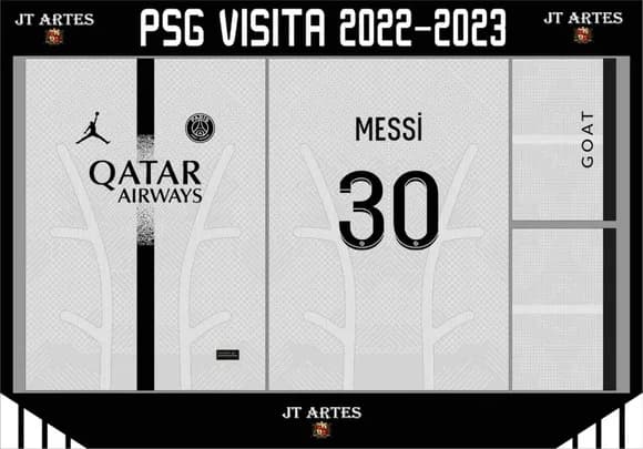Vetor Camisa Do Psg 2022/2023