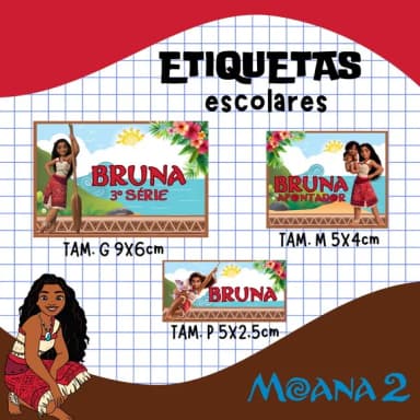 60 Etiquetas Escolares