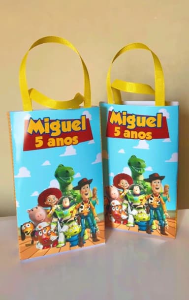 Sacolinhas Personalizadas Toy Story Lembrancinhas Para Aniversário