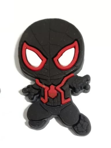 Aplique Homem Aranha Emborrachado- 6 Peças