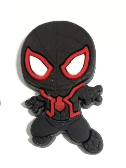 Aplique Homem Aranha Emborrachado- 6 Peças