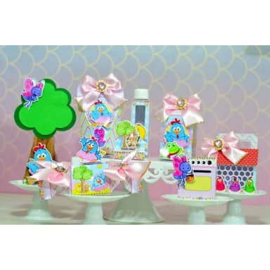 Kit 30 Lembrancinhas Galinha Pintadinha
