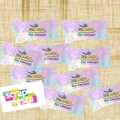 Bala Personalizada Empresa, Cliente, Sua Logo