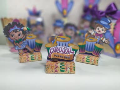 Kit 30 Lembrancinhas Carnaval