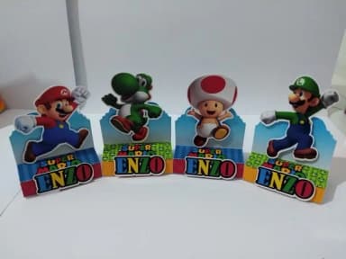 Kit 60 Lembrancinhas Mario Bros