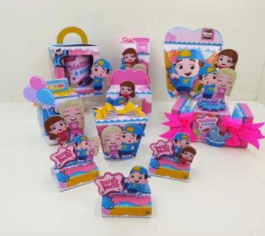 Kit 60 Lembrancinhas Gigi e Lucas Neto