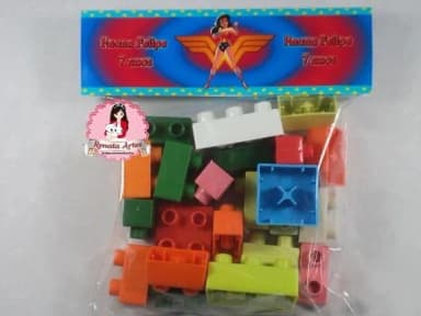 Blocos de Montar Mulher Maravilha