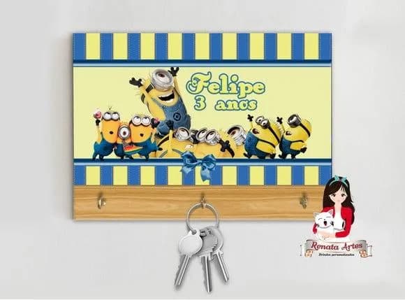 Porta Chaves Minions