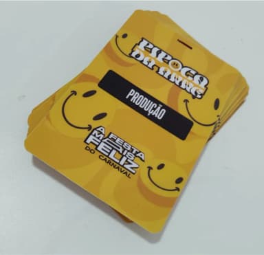 Credencial Personalizada 10x15 para Eventos Festas Shows !