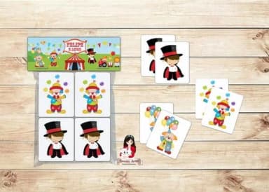 Jogo da Memória Circo