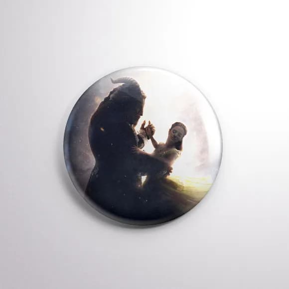Bottons A Bela e a Fera - Button Boton
