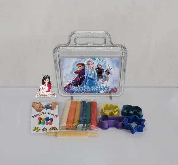 Kit Massinha na Maleta Frozen