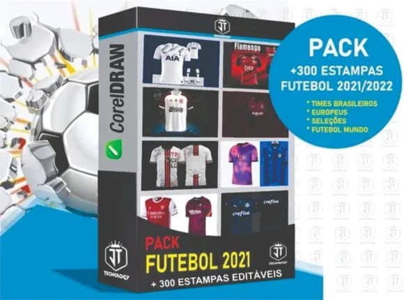 Vetor Camisa futebol 2021/2022