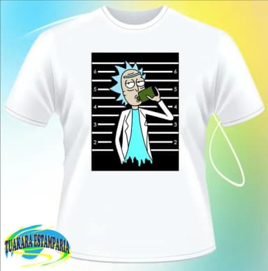 Camiseta Rick And Morty - Rick Sanchez