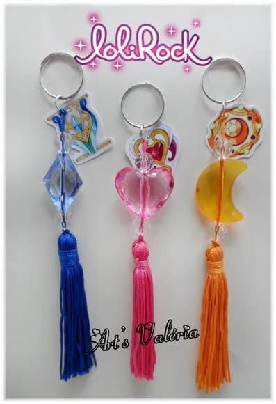 Chaveiro Símbolo LoliRock - valor cada