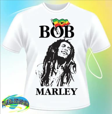 Camiseta Bob Marley 01