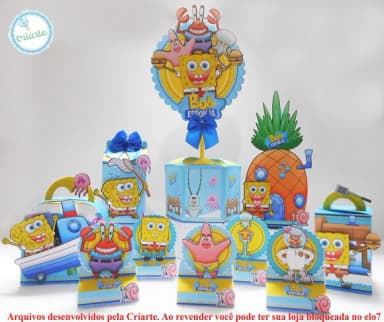 Arquivo de Corte Bob Esponja 50