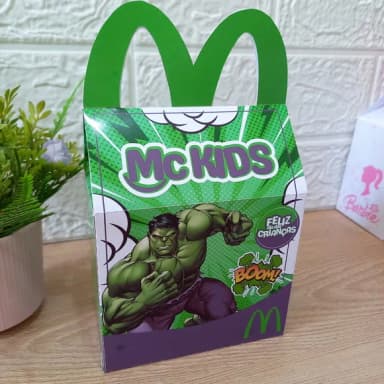 Caixa Mc Lanche - Qualquer Tema