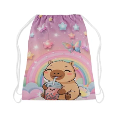 mochilinha personalizada capivara