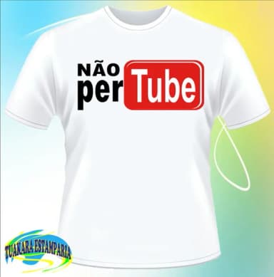 CAMISETA NÃO PER TUBE