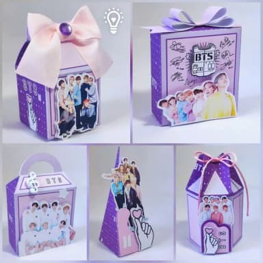 Kit 30 Lembrancinhas Bts