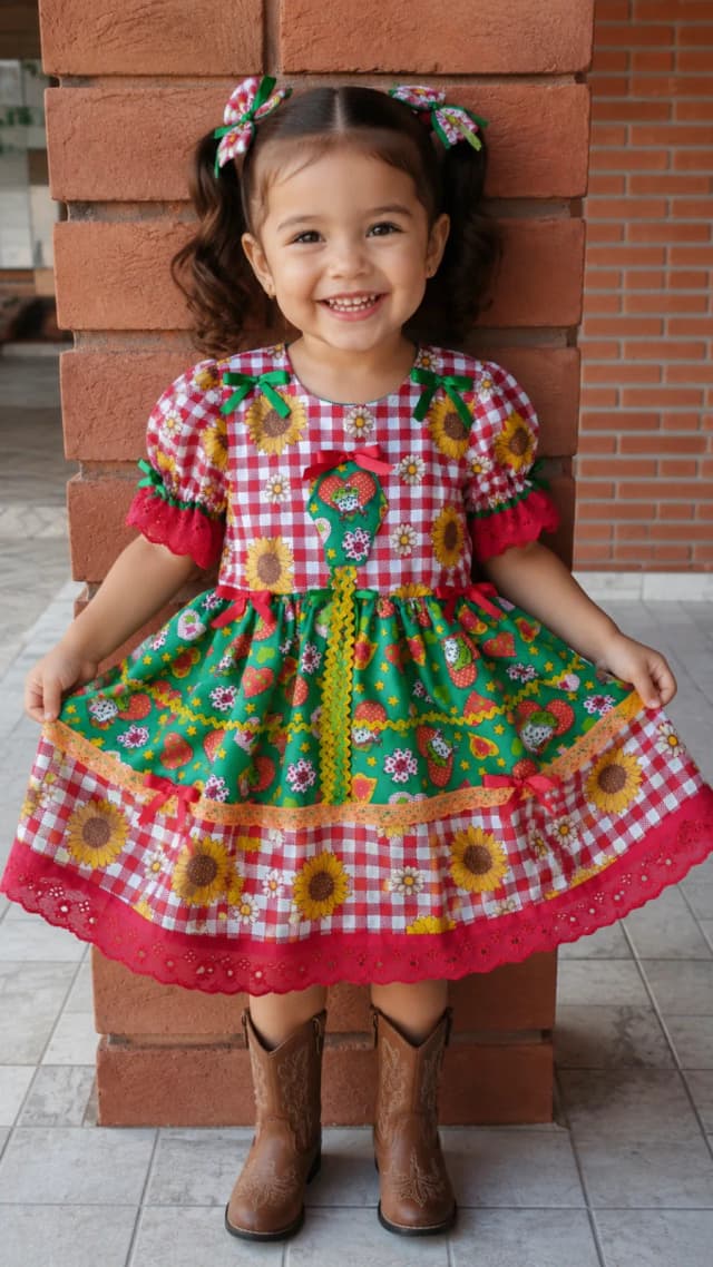 Vestido festa junina