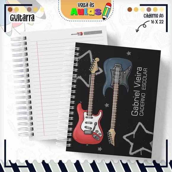 Caderno ou Agenda Personalizada