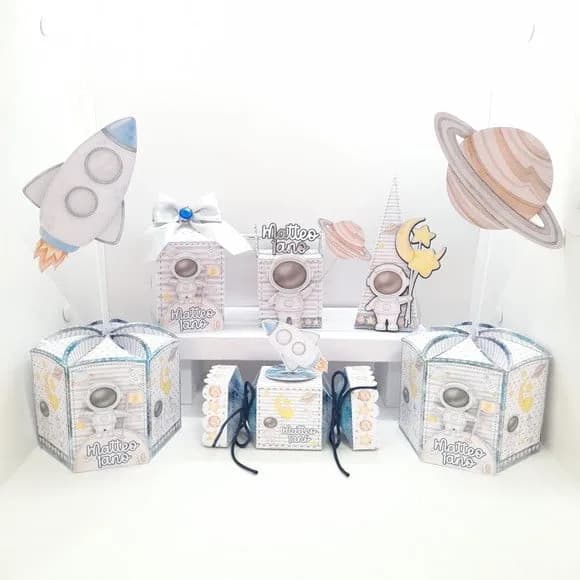 Kit 60 Lembrancinhas Astronauta