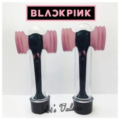 Tubete e Aplique Martelo Black Pink