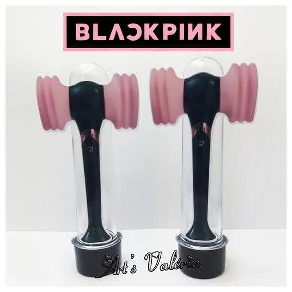 Tubete e Aplique Martelo Black Pink