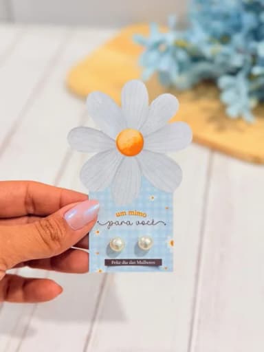 Card Brincos Dia das Mulheres