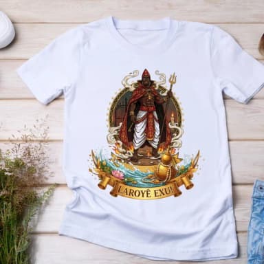 Camiseta Exu Laroyê Guardião Orixá Umbanda Candomblé