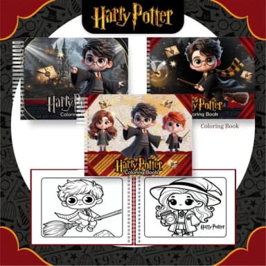 Arquivo Livro de Colorir Harry Potter 01