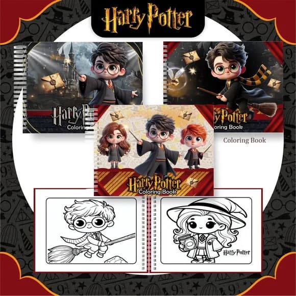Arquivo Livro de Colorir Harry Potter 01
