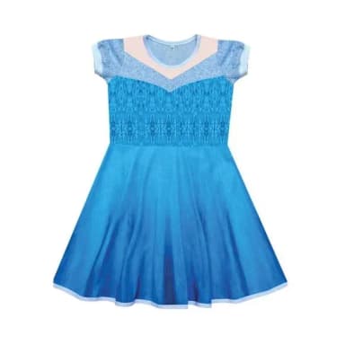 Vestido Infantil Princesa Gelo 1