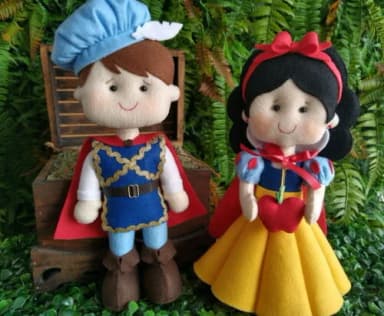 Branca de Neve e o Príncipe em Feltro