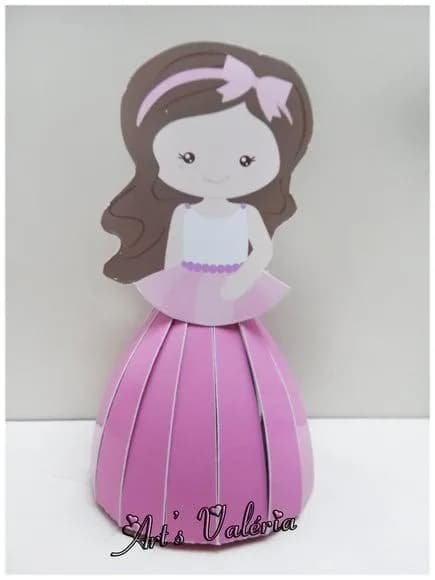 Bailarina Cut 2D - Porta Bombom