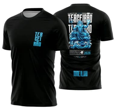 Arte Vetor Camisa Terceirão Poseidon Mod-321
