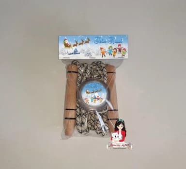Kit Pula Corda + Ioiô Personalizado de Natal