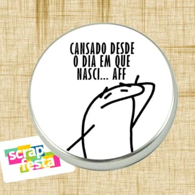 Latinha Personalizada Festa Desenho Flork