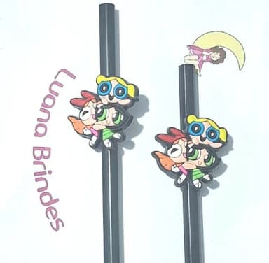 Lápis C/ponteira Meninas Super Poderosas Pacote C/4 Unidades