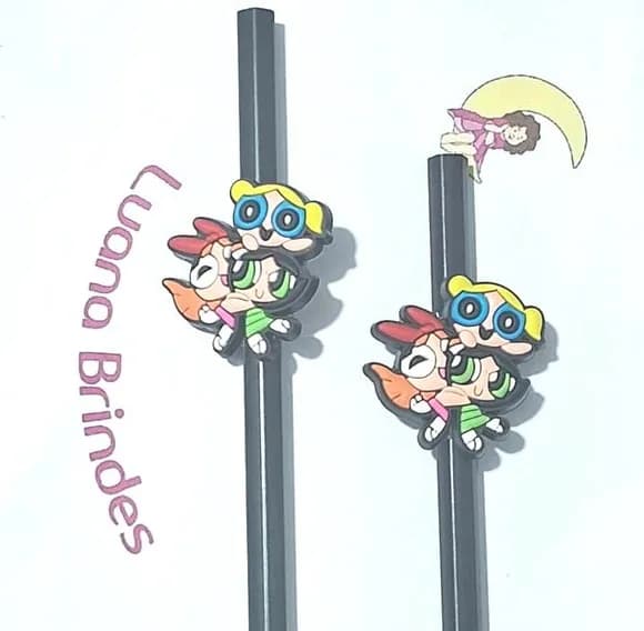 Lápis C/ponteira Meninas Super Poderosas Pacote C/4 Unidades