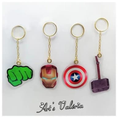 Chaveiro Símbolo Vingadores