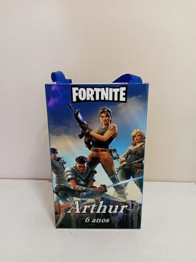 Sacolinhas Personalizadas Fortnite para Lembrancinhas