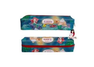 Estojo Personalizado Pequena Sereia Ariel