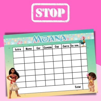 Jogo do Stop ( Conhecido Como Adedanha)
