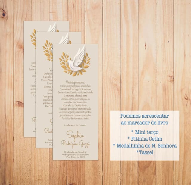 Marcador página de crisma