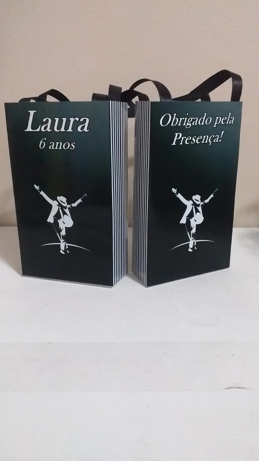 Sacolinhas Personalizadas Michael Jackson para Lembrancinhas