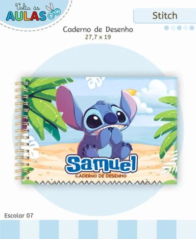 Caderno de Desenho- Qualquer Tema