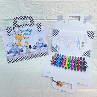 Kit Pintura na Maletinha - Mickey Racer